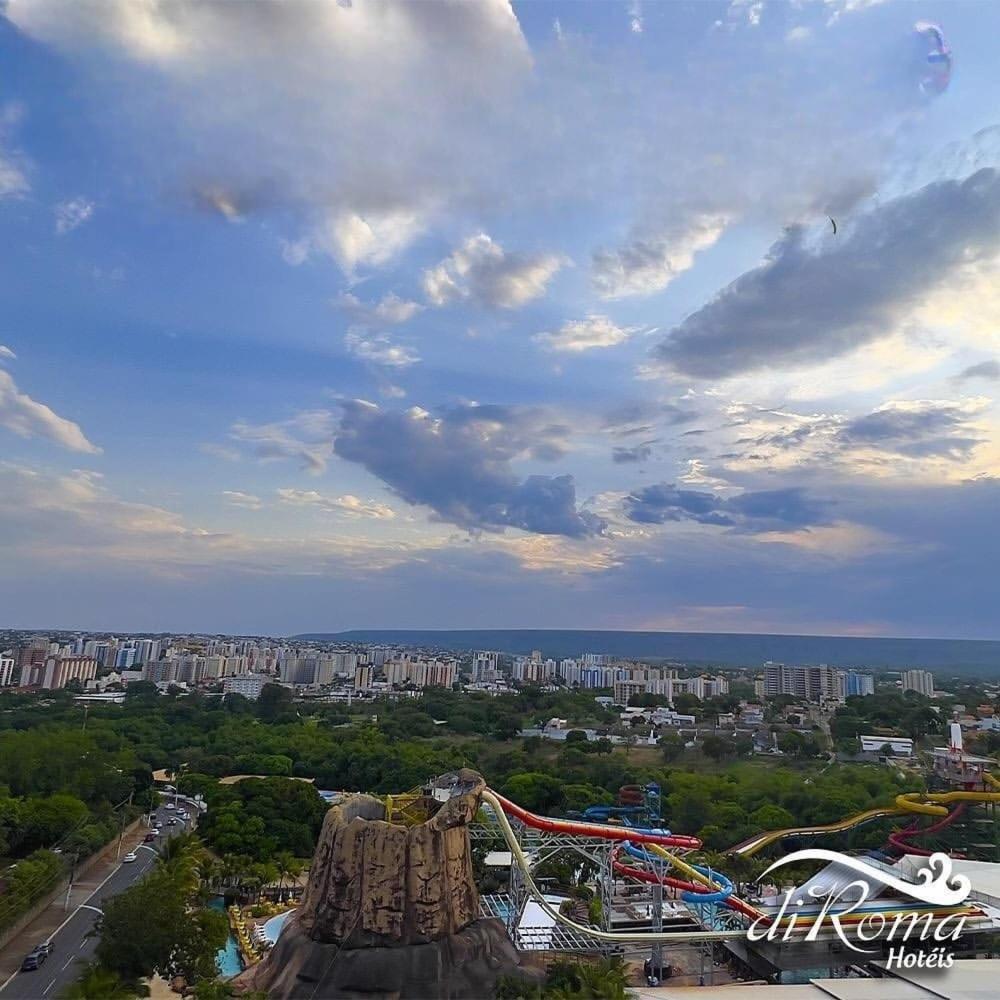 Hotel Spazzio Diroma Cafe Da Manha E Acesso Ao Acqua Park Caldas Novas Ngoại thất bức ảnh